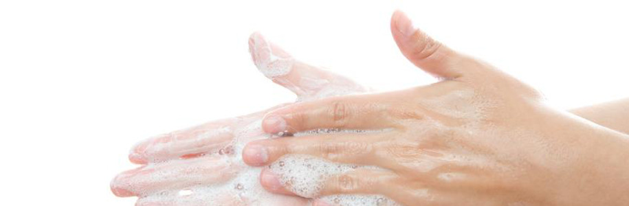 Lavage doux des mains