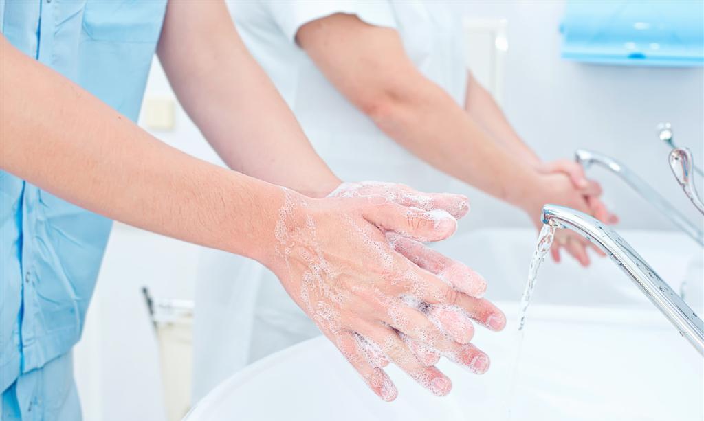 Lavage des mains savon doux